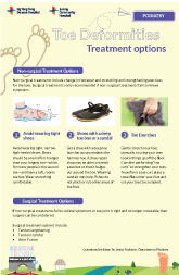 Treatment for Toe Deformities