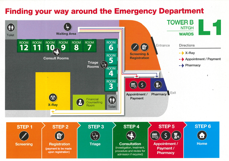 Finding your way around the Emergency Department